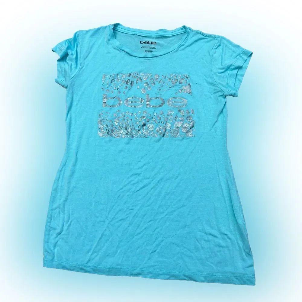 Women’s Bebe Y2K Cheetah Print T-shirt